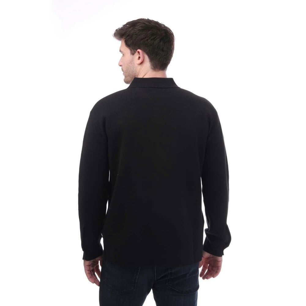 Boss Mens Relaxed Fit Overshirt - Black
