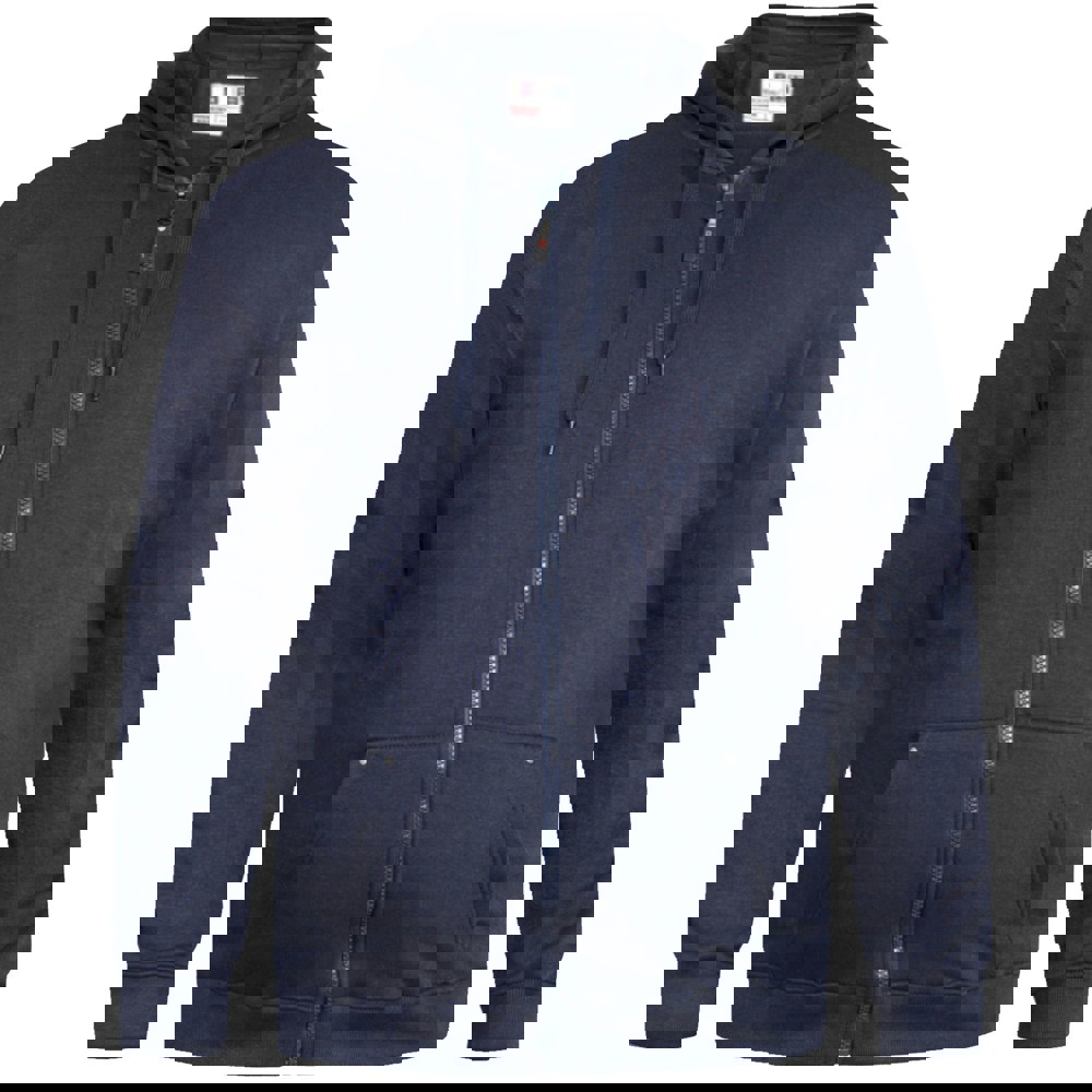 Duke Mens D555 Rockford Cantor Heavyweight Kingsize Full Zip Hoodie - Navy