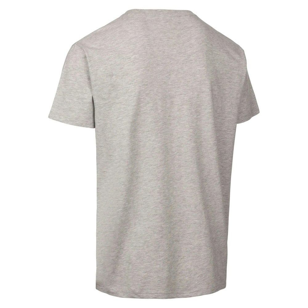 Trespass Mens Printed Casual T-Shirt - Grey Marl