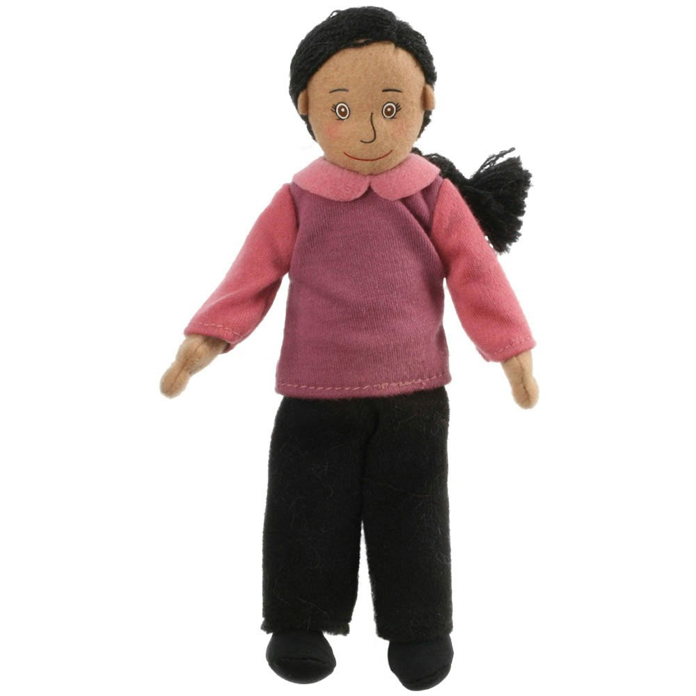 The Puppet Company Mum - Pink Top - Finger Puppets