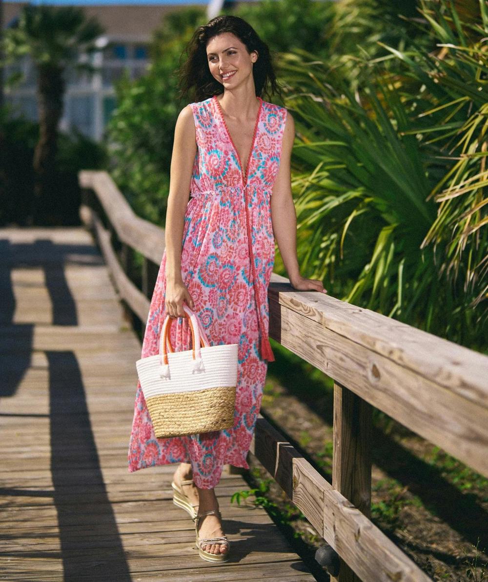 Pia Rossini Illusion Maxi Dress