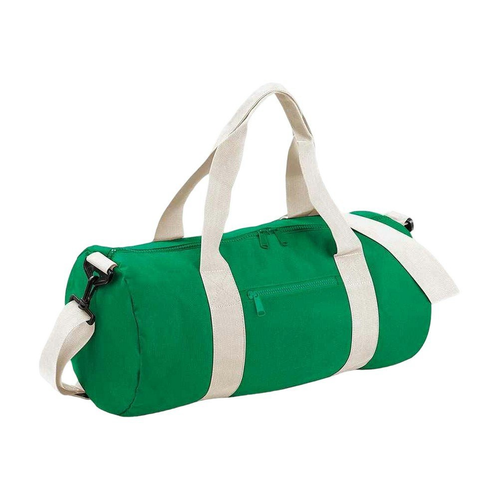 Bagbase Original 20L Duffle Bag - Kelly Green/Off White