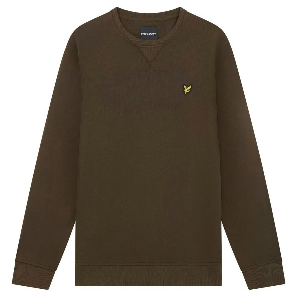 Lyle & Scott Branded Pull-over Jumper - Olive Green