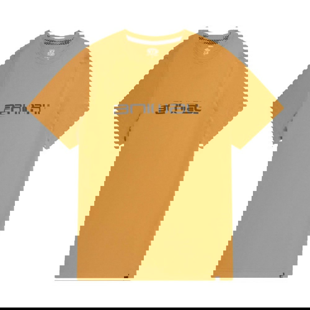 Animal Mens Classico Organic T-Shirt - Mustard