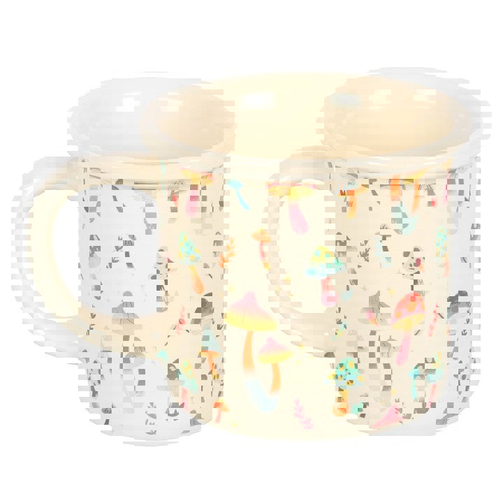 Serano Funky Fungi Mushroom Print Mug