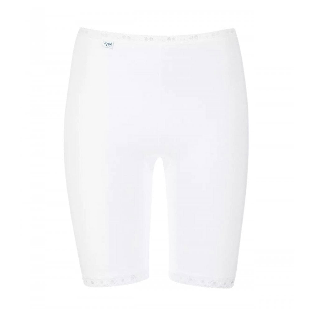 Sloggi Basic+ Cotton Long Shorts, White