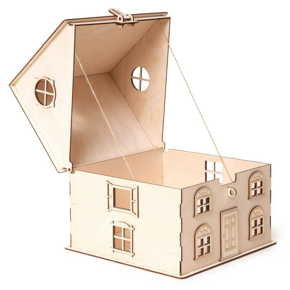 Booni Box Custom Christmas House Gift Box