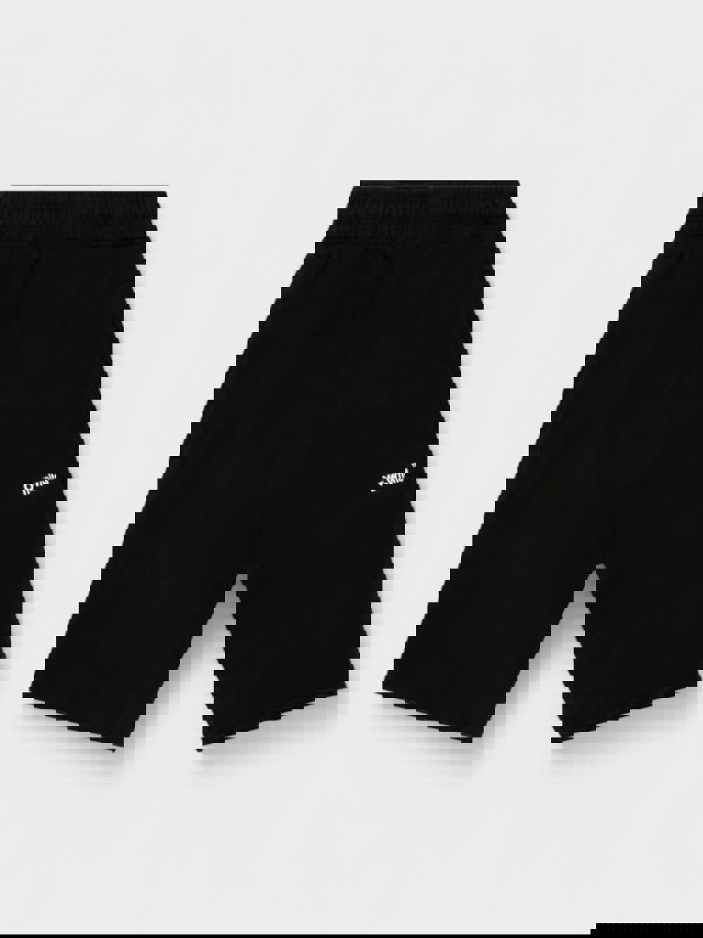 Off - White Diagonal Helvetica Shorts Black/White - Supplied FashionOFF WHITE
