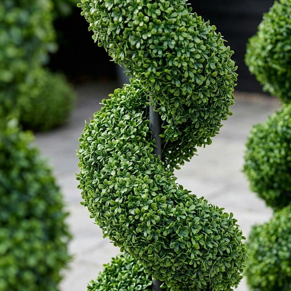 Garden Greatness Haven Artificial Twirl Topiary Tree