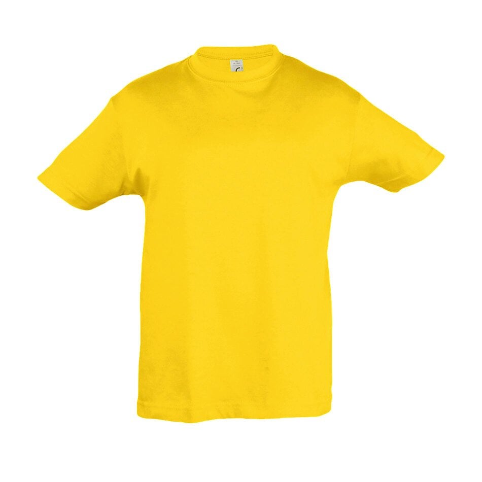 SOLS Kids Regent Short Sleeve T-Shirt - Gold - Gold - 100% Cotton