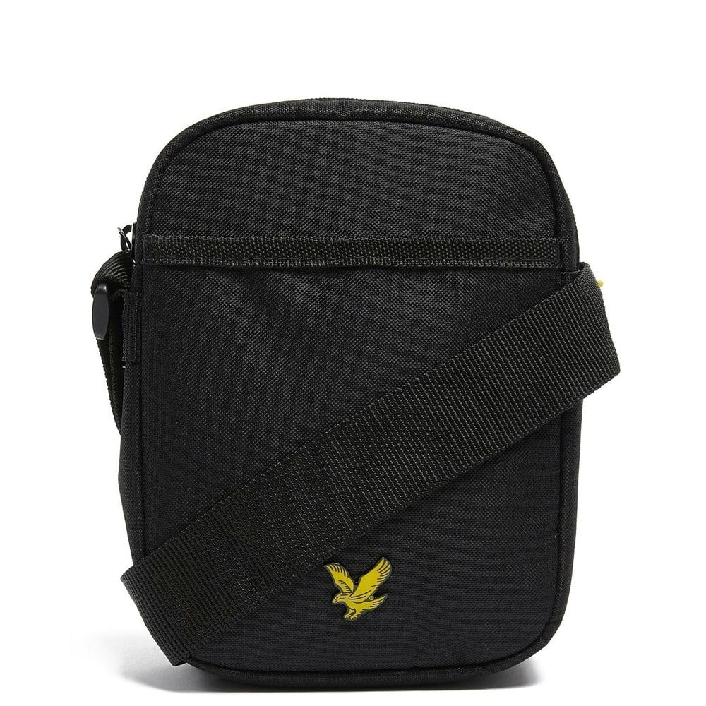 Lyle & Scott Logo Crossbody Bag - True Black