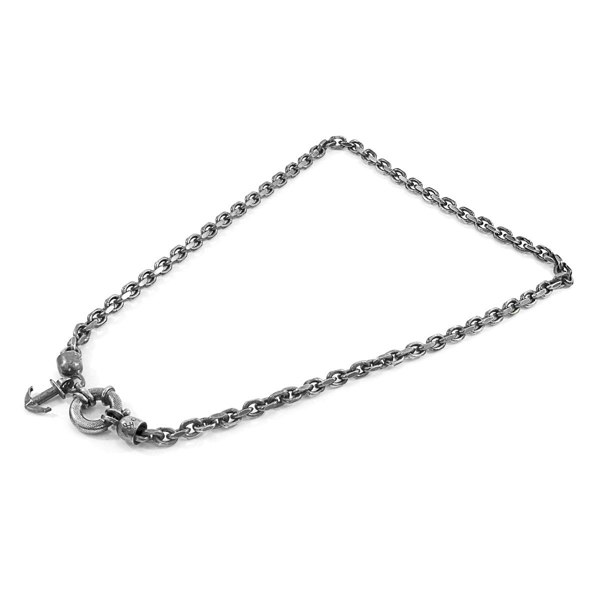 Anchor & Crew Salcombe Voyage Silver Necklace Pendant