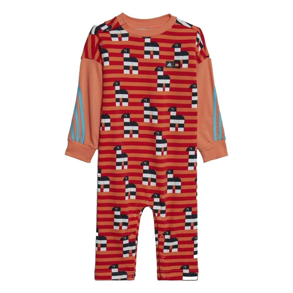 Adidas Childrens/Kids Classic Lego Bodysuit - Coral
