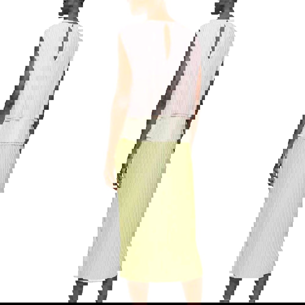 Boss Womens/Ladies Emanis Midi Dress - Pink/White/Green