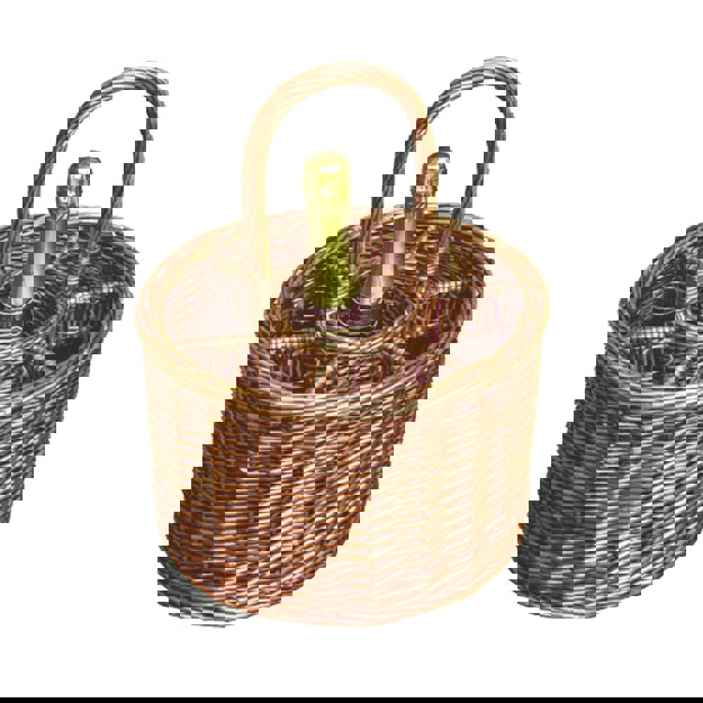 Drinks Wicker Basket