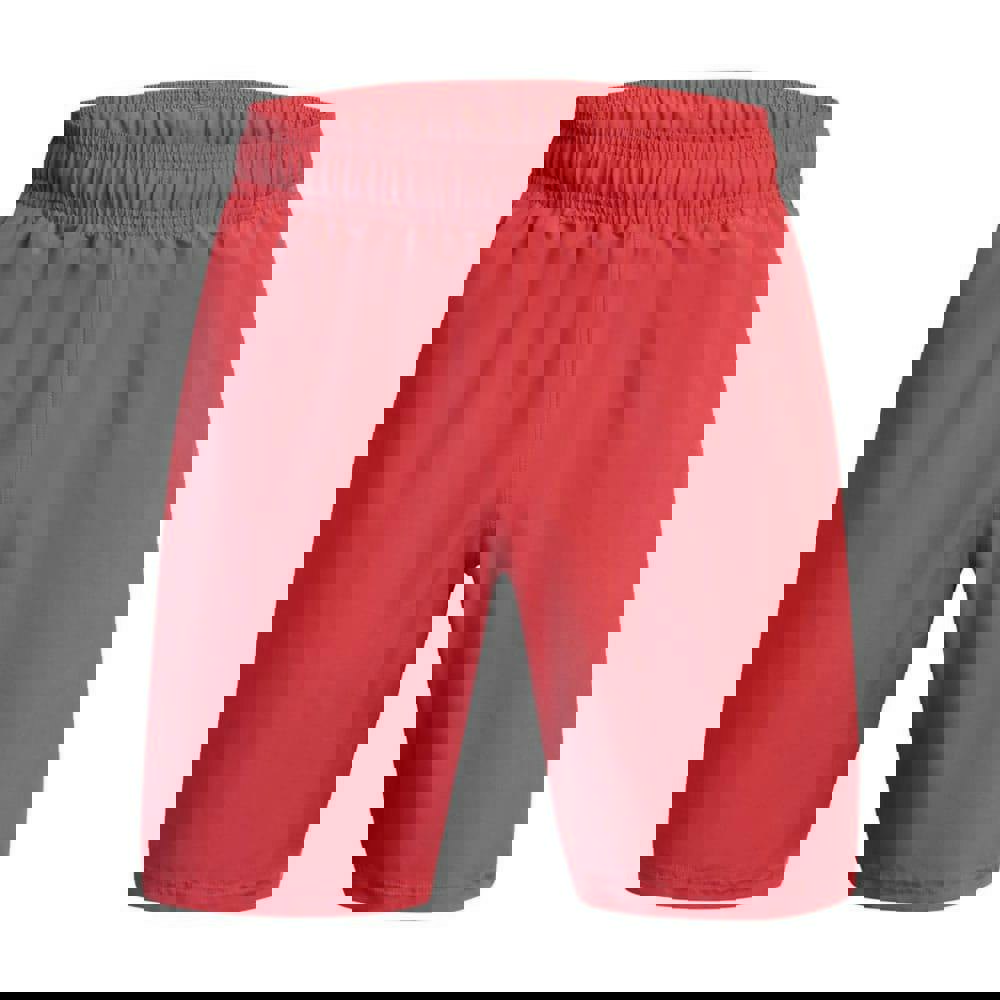 Under Armour Mens Tech Wordmark Woven Shorts - Red
