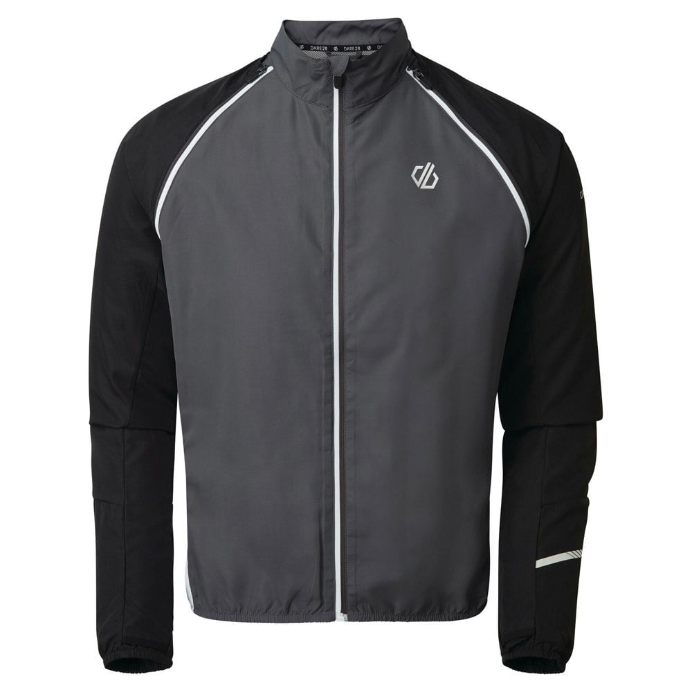 Dare 2B Mens Oxidate Windshell Jacket - Black/Ebony