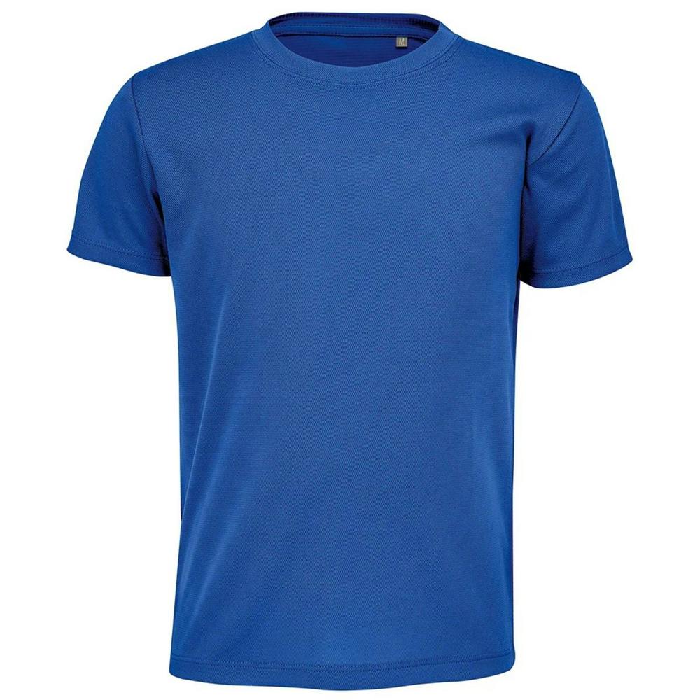 SOLS Childrens/Kids Sprint Sports T-Shirt - Royal Blue - Royal Blue - 100% Recycled Polyester