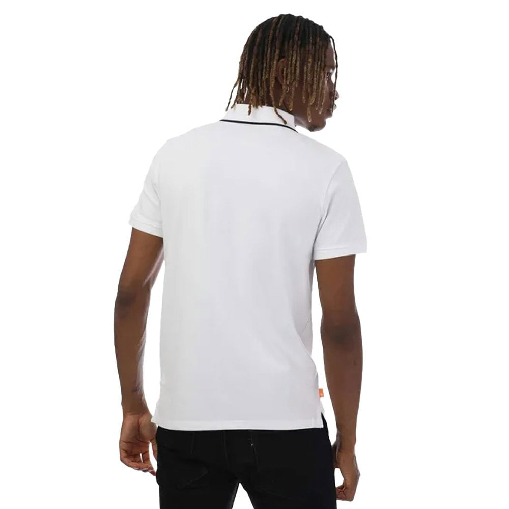 Timberland Mens Millers River Polo Shirt - White