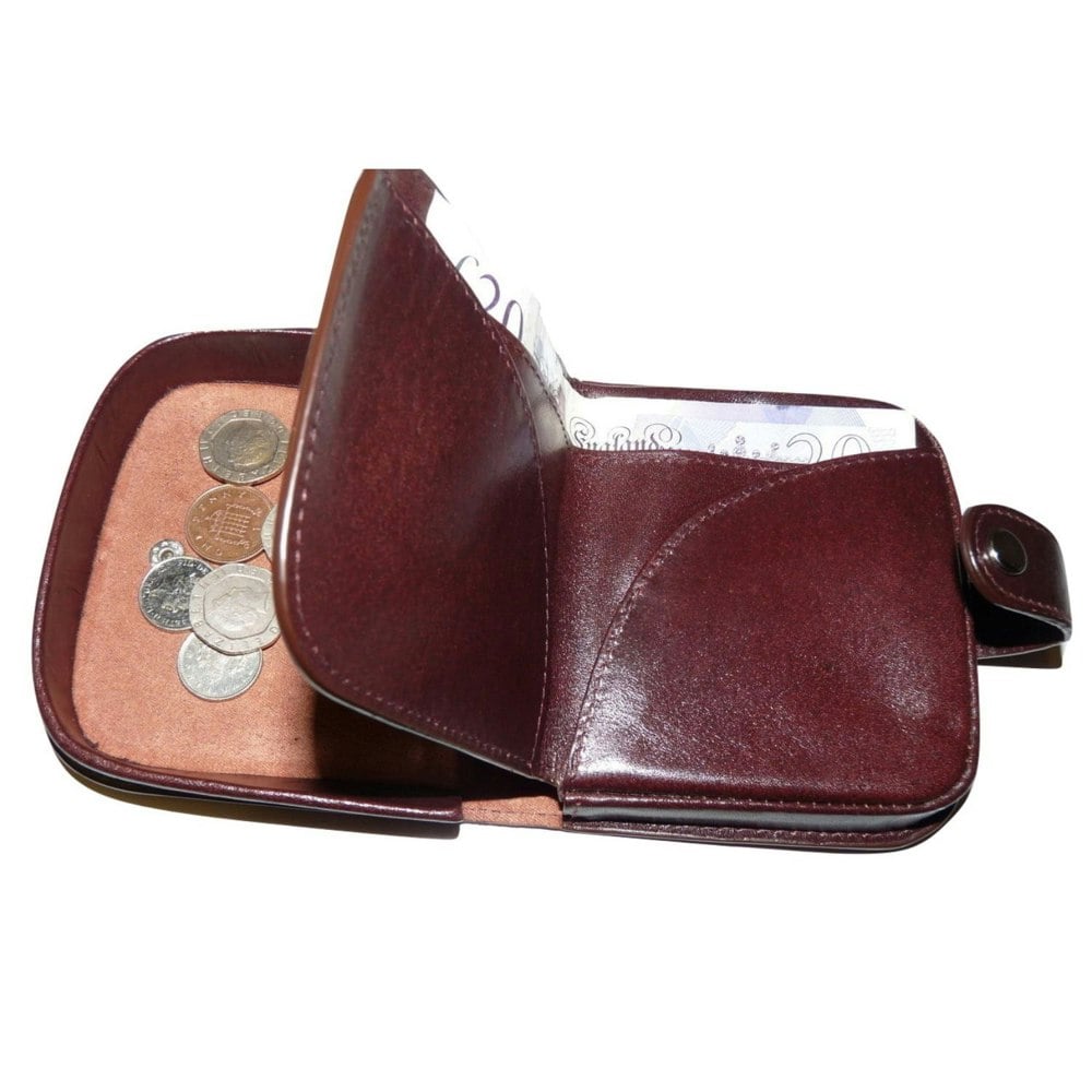 Mala Leather Odyssey Collection Large Leather Tray Purse