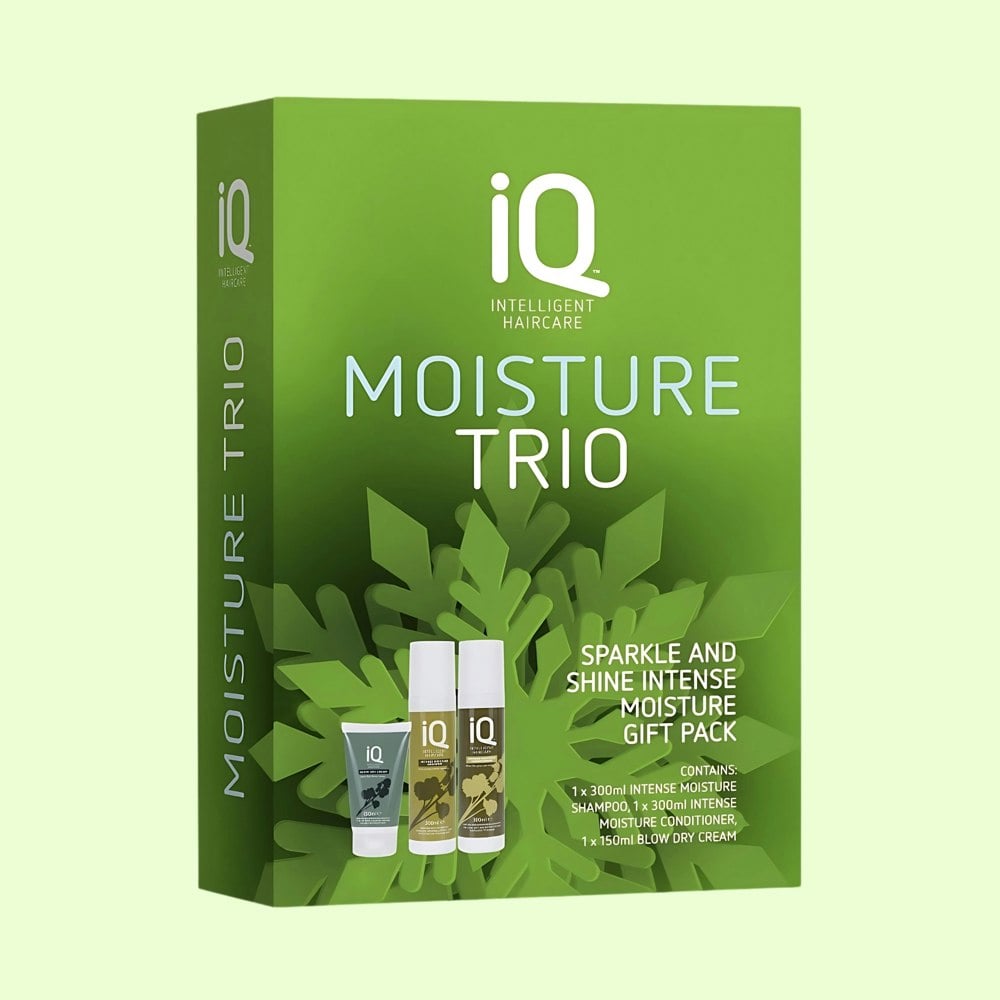 IQ Intelligent Haircare IQ Moisture Trio Sparkle & Shine Intense Moisture Gift Pack