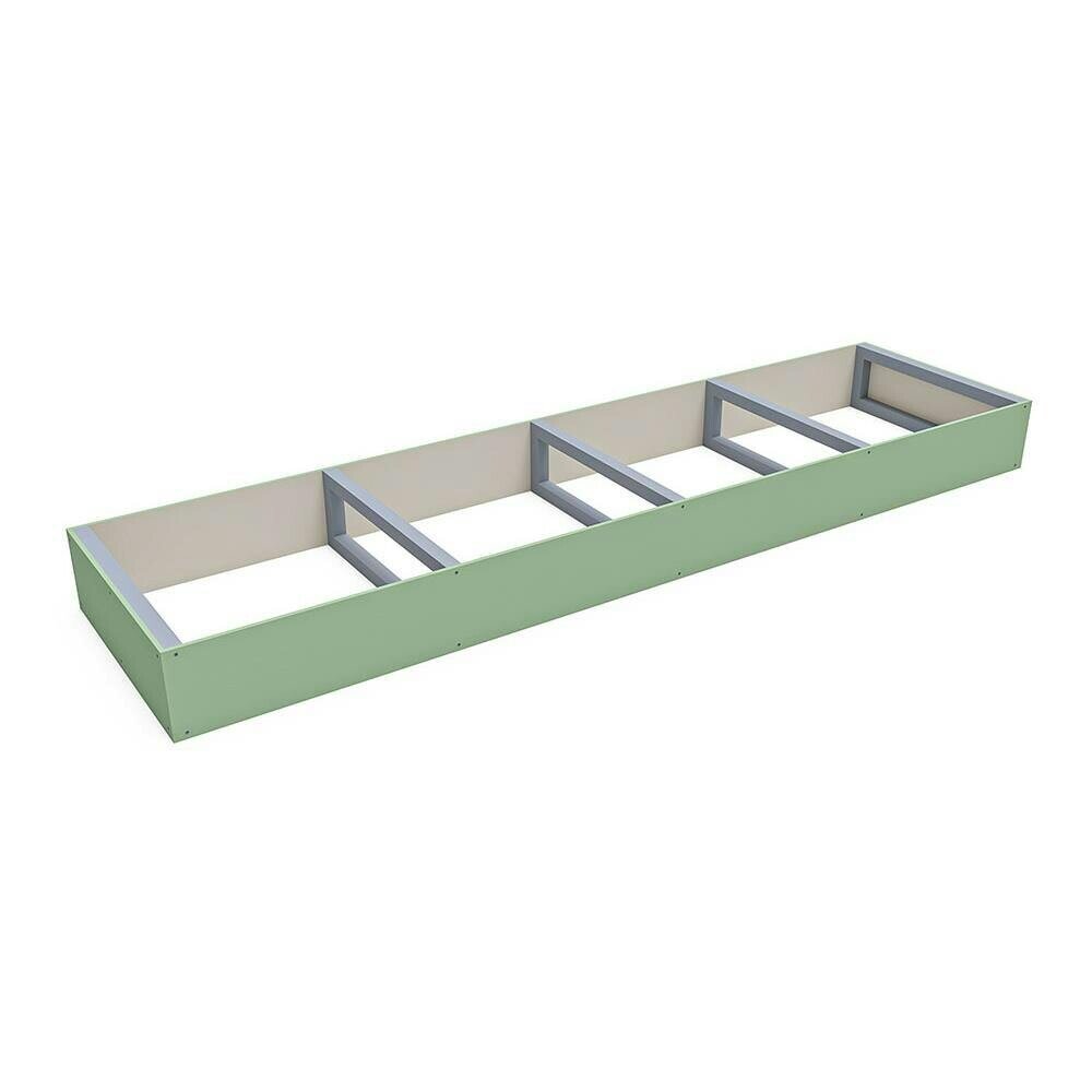 Dunster House Green Garden Bed Planter 2400mm x 600mm x 200mm