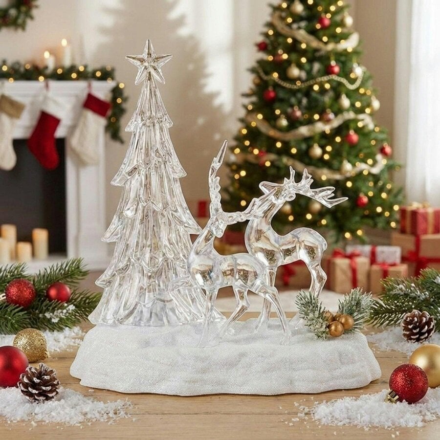 Garden Greatness Magic LED Light Up Winter Scene Decoration