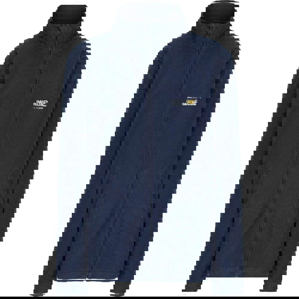 Regatta Great Outdoors Boy's King II Lightweight Full Zip Fleece Jacket - Navy/Navy