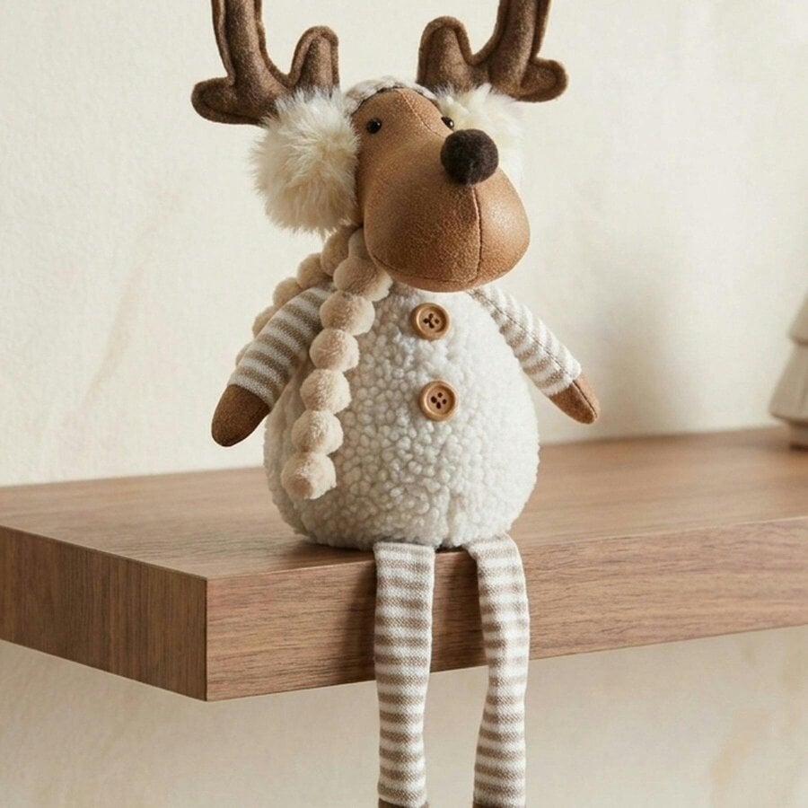 Garden Greatness Sitting Moose with Dangle Legs Figure