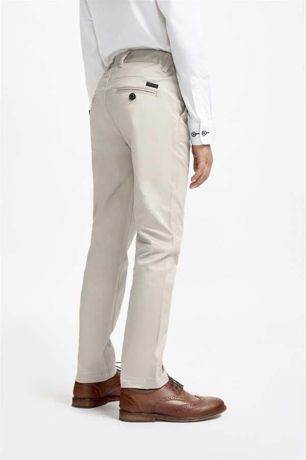 Boys Dakota Slate Chino Back