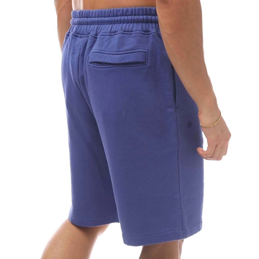 Marcelo Burlon Mens Basket Cross Shorts - Blue/White