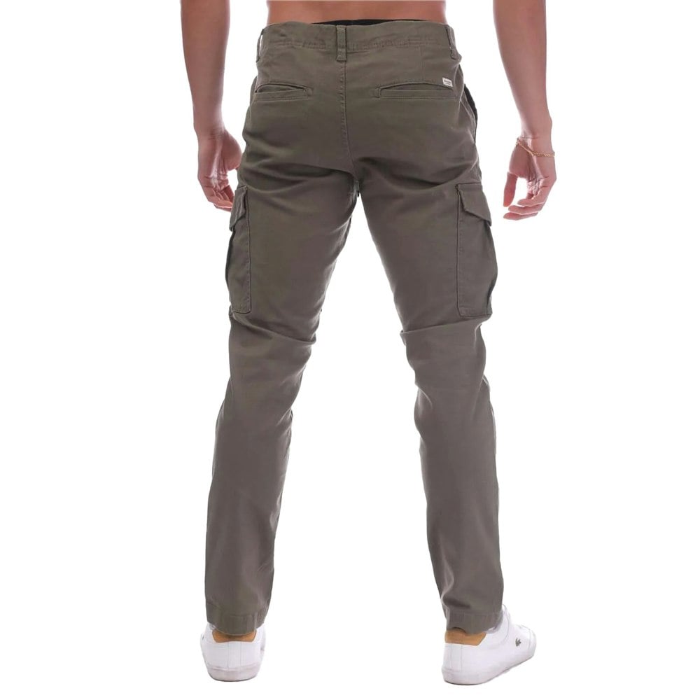 Jack And Jones Mens Dean Cargo Trousers - Olive