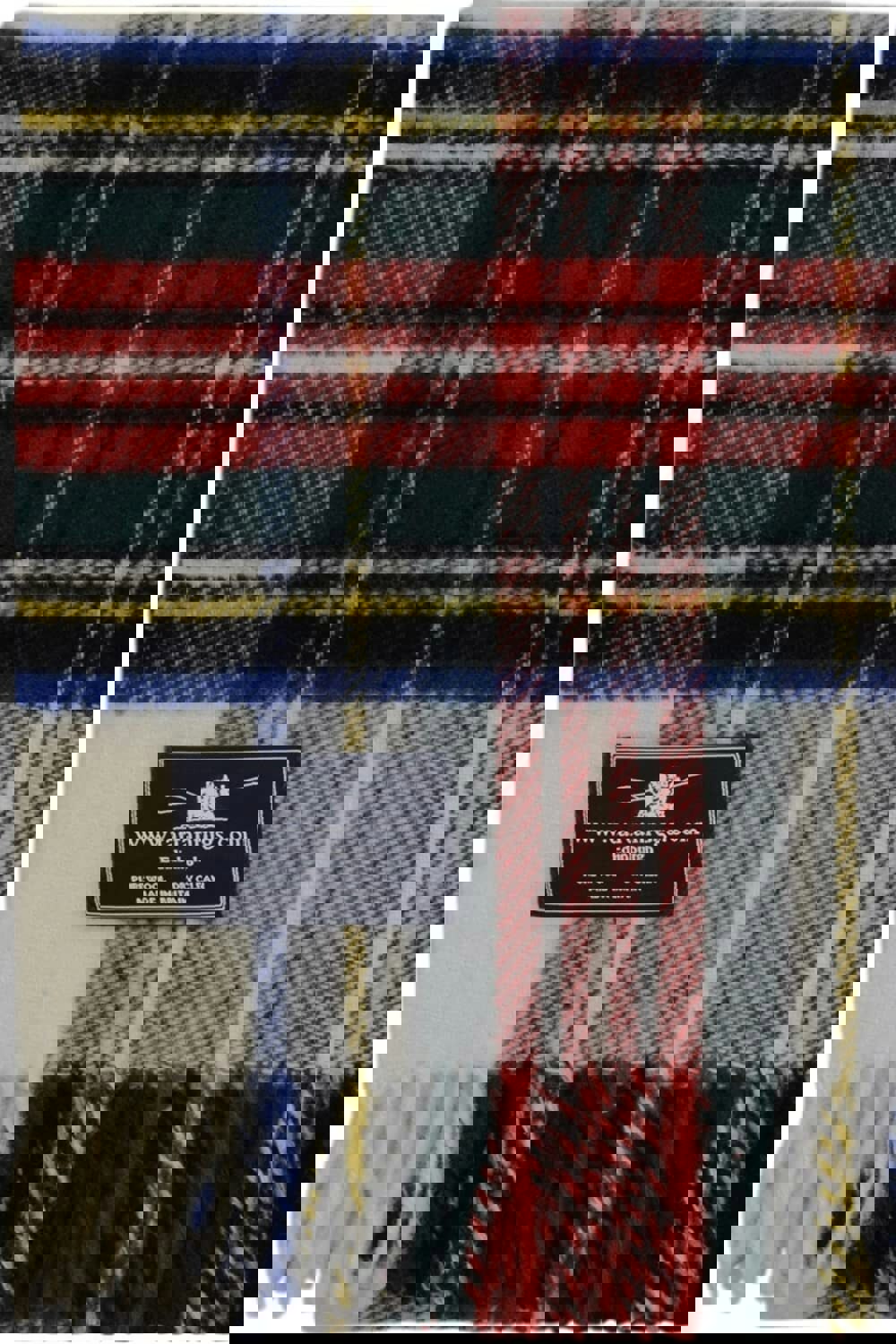 HomeSpace Direct Jura Tartan Dress Stewart Wool Throw