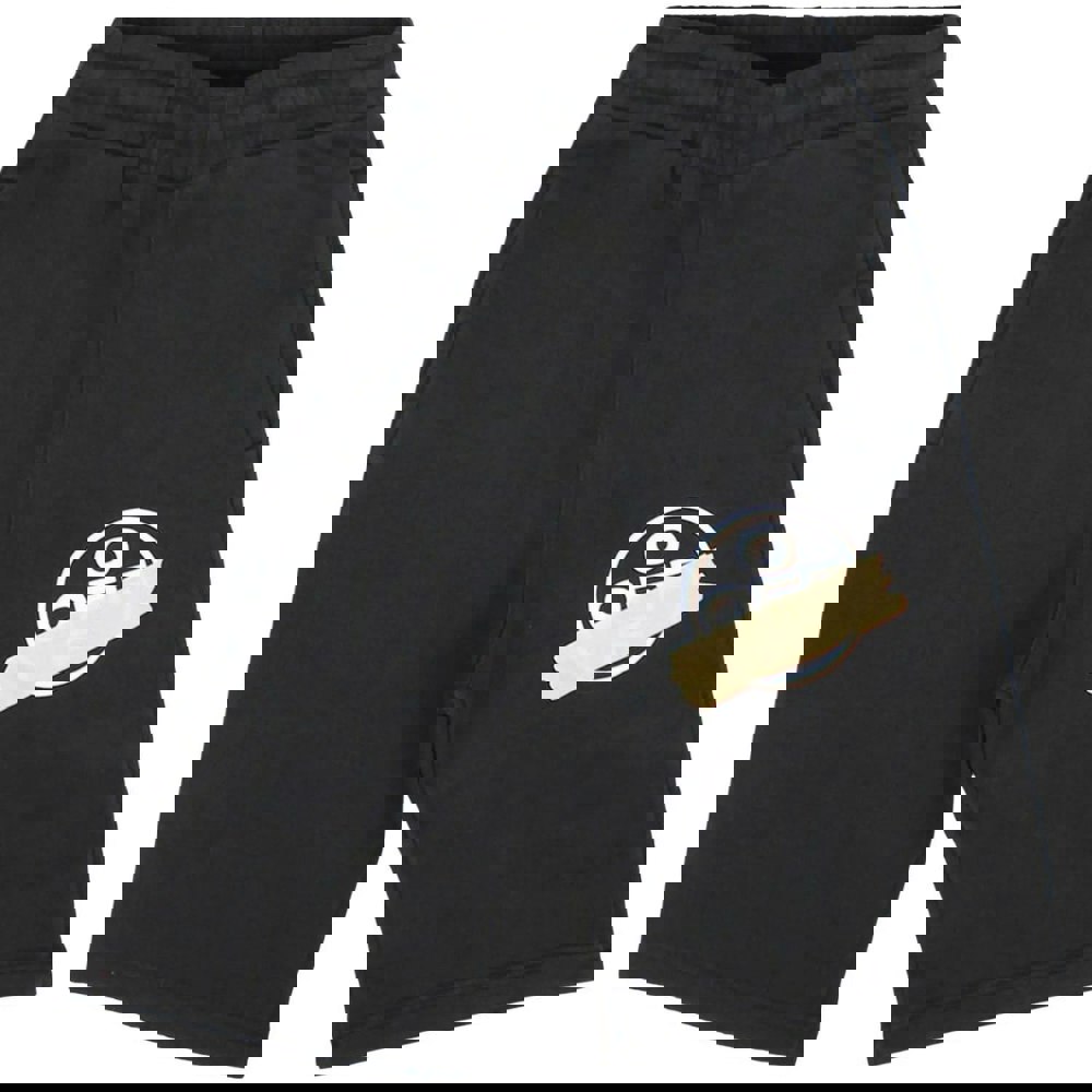Off-White Tape Arrow Logo Black Sweat Shorts XS