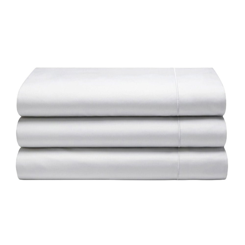 Belledorm Cotton Sateen 1000 Thread Count Flat Sheet - White