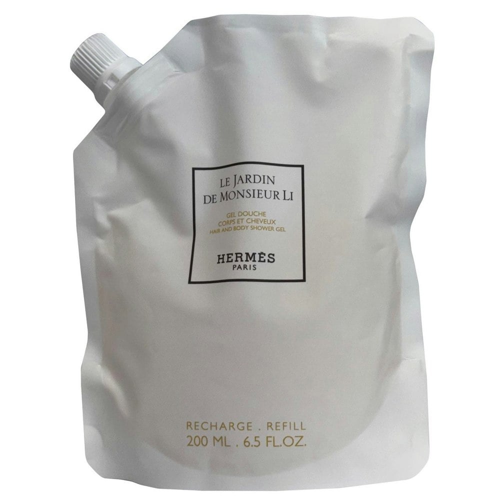 Hermes Le Jardin de Monsieur Li Hair and Body Shower Gel 200ml Refill Pouch