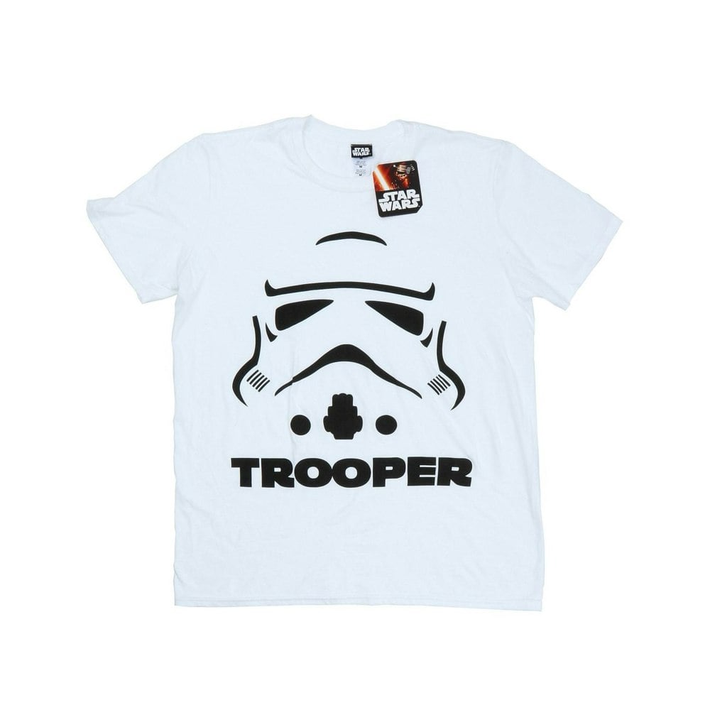 Star Wars Mens Stormtrooper Trooper T-Shirt - White