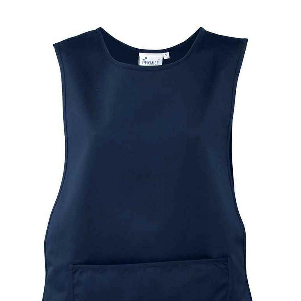 Premier Plain Pocket Tabard - Navy Blue