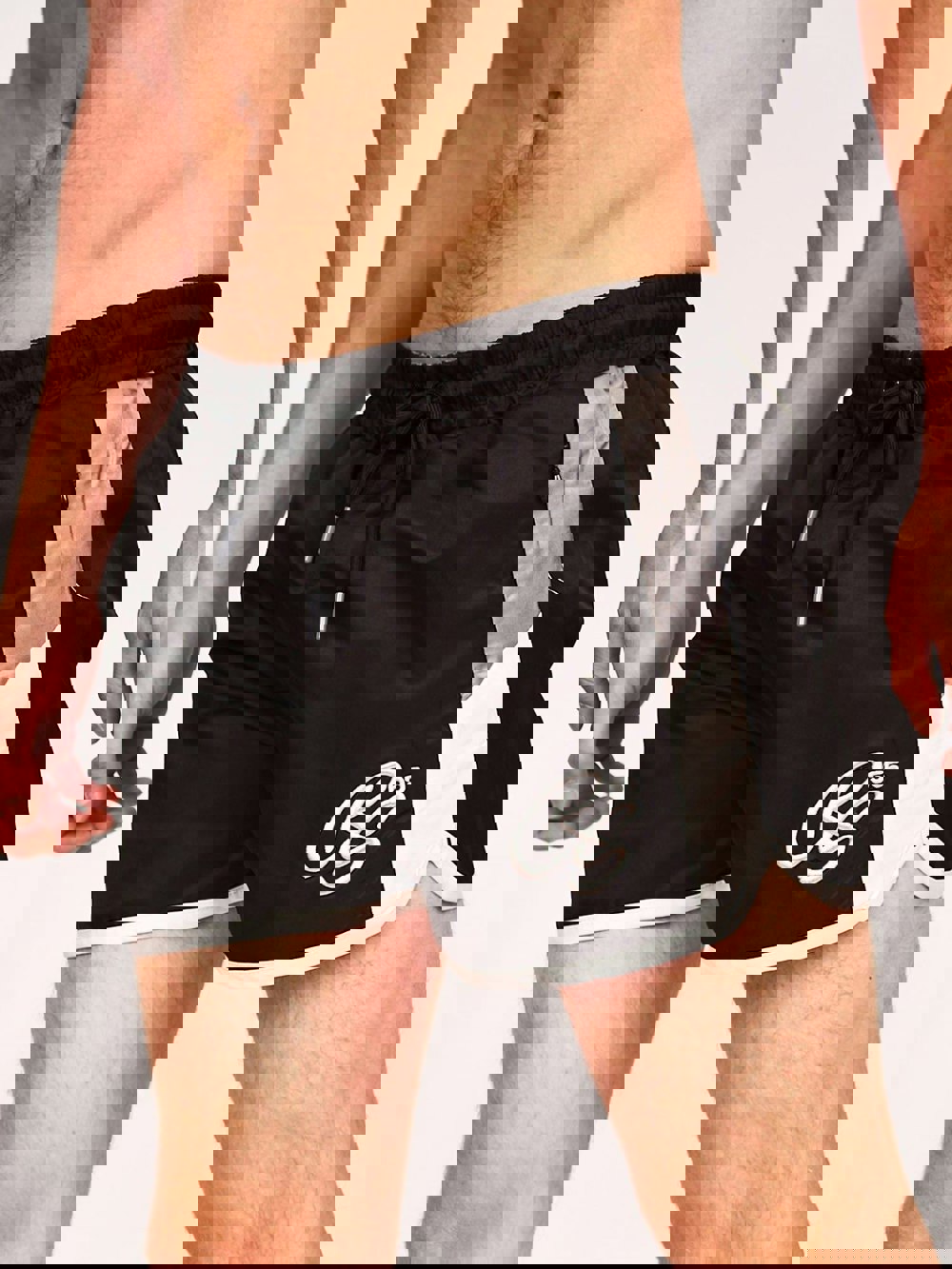 Crosshatch Barli Swim Shorts Black