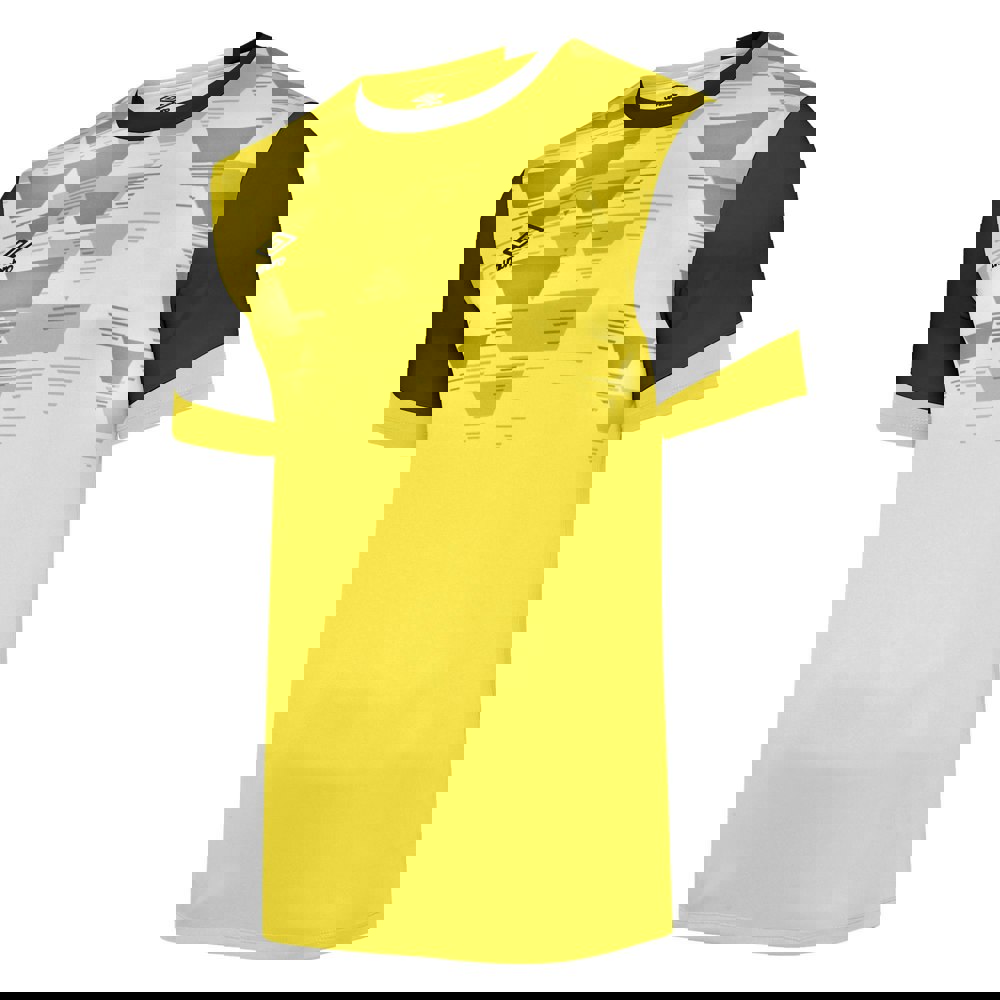 Umbro Childrens/Kids Vier Jersey - Blazing Yellow/Carbon
