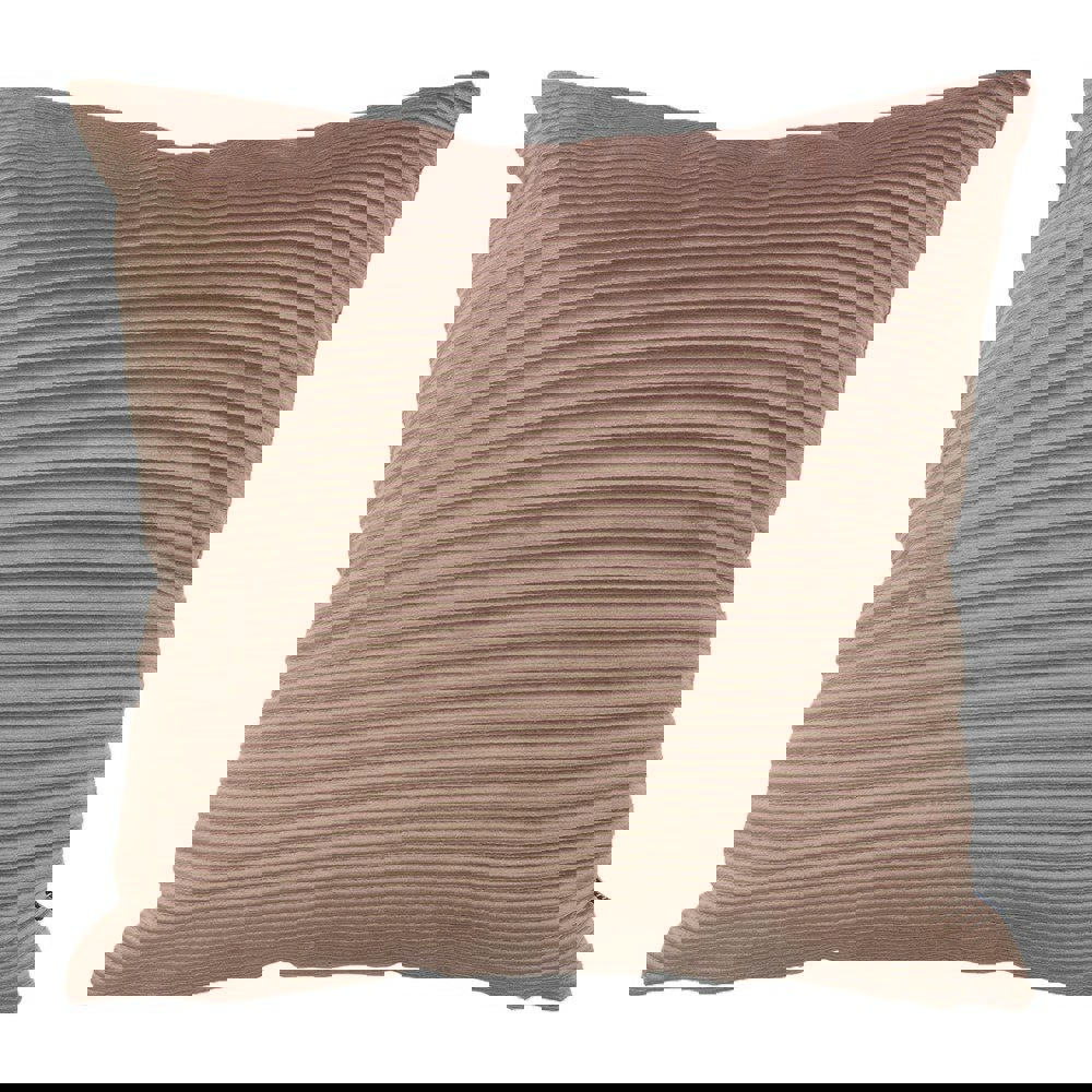 Riva Home Munich Reversible Corduroy Cushion Cover - Mauve