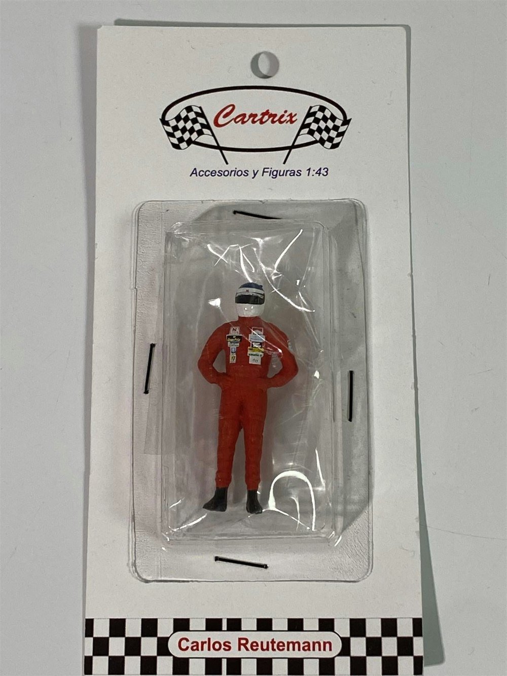 carlos reutemann 1:43 scale diecast figure ct03 cartrix