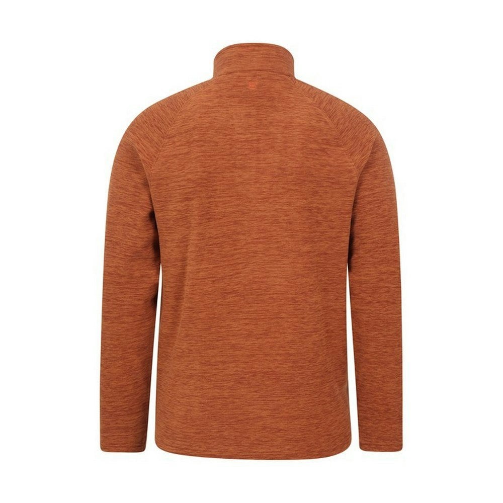 Mountain Warehouse Mens Snowdon II Fleece Top - Rust