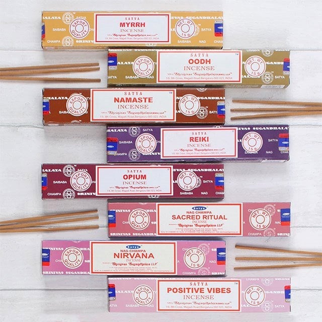 Serano Set of 12 Packets of Nirvana Incense by Satya