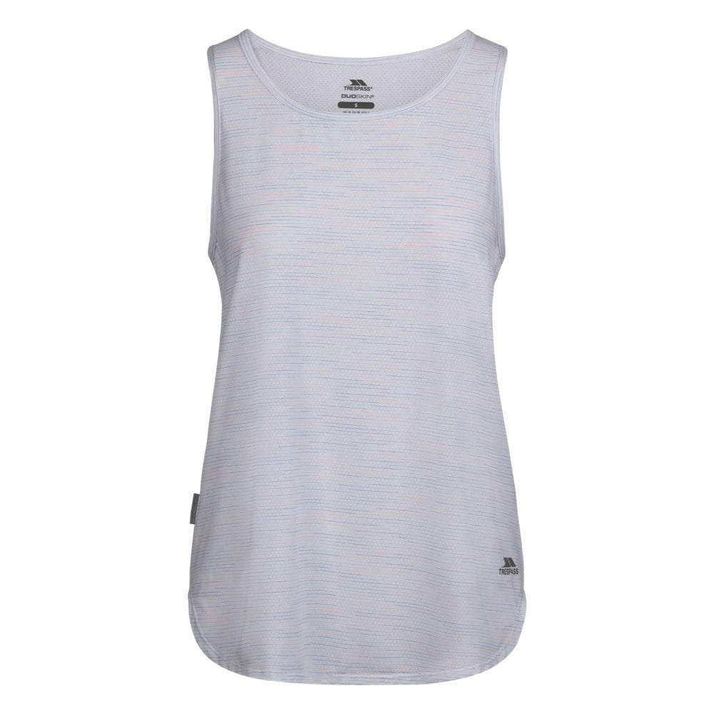 Trespass Womens/Ladies Kannal Active Tank Top - White
