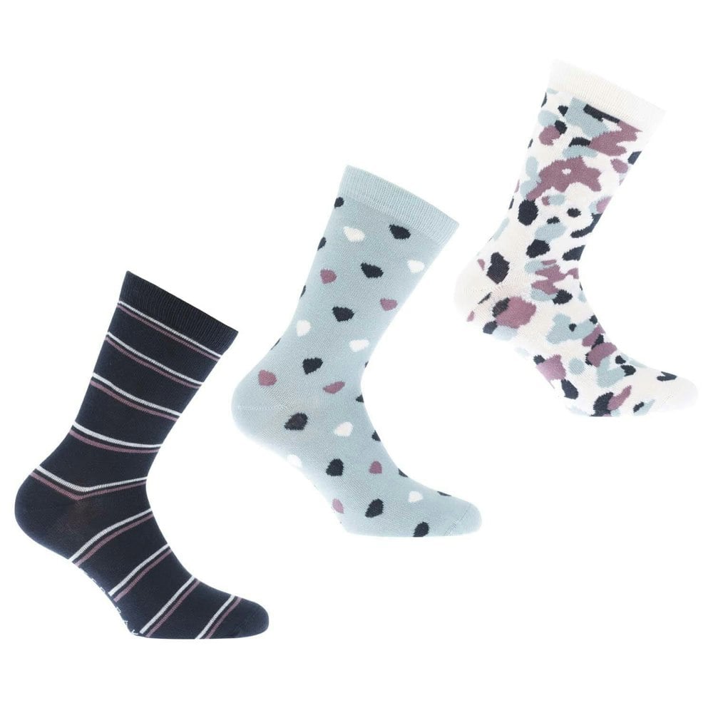 Ted Baker Womens/Ladies Taygan Socks (Pack of 3) - Multicoloured