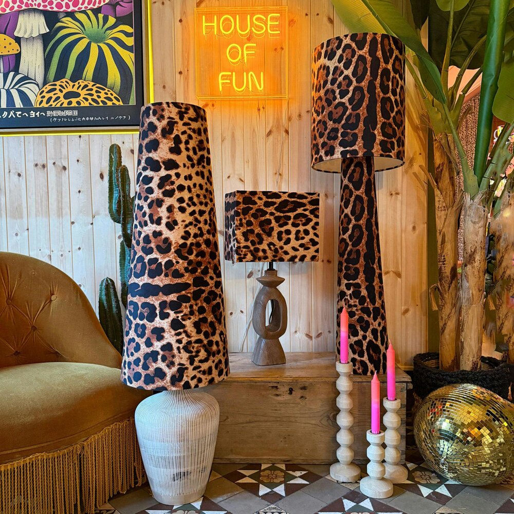 Love Frankie Natural Wooden Candle Holders - 3 Sizes Available
