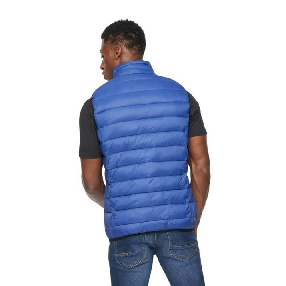 Crosshatch Mens Gattering Gilet - Royal Blue