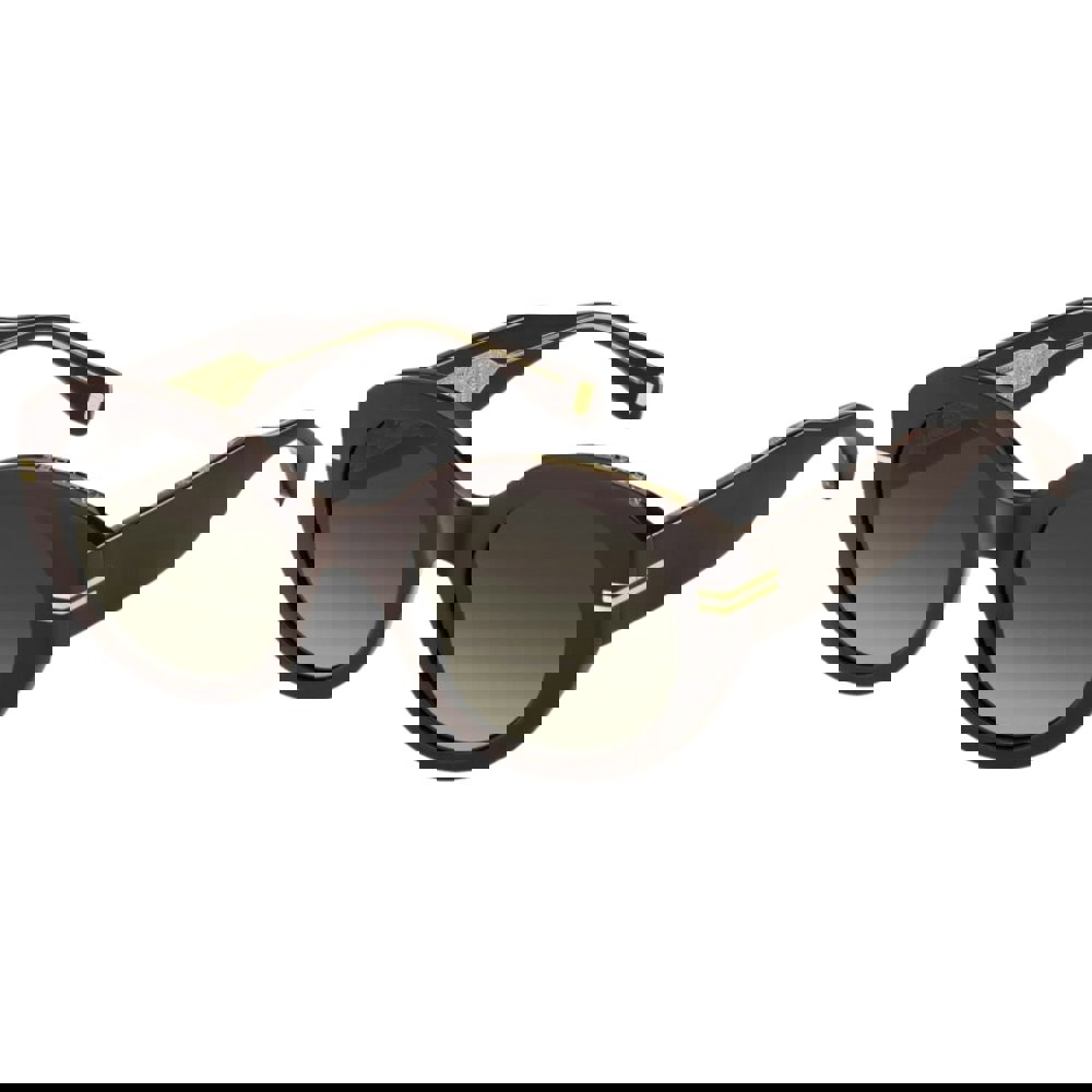 Marc Jacobs Brown Rounded Framed Brown Gradient Lensed Sunglasses