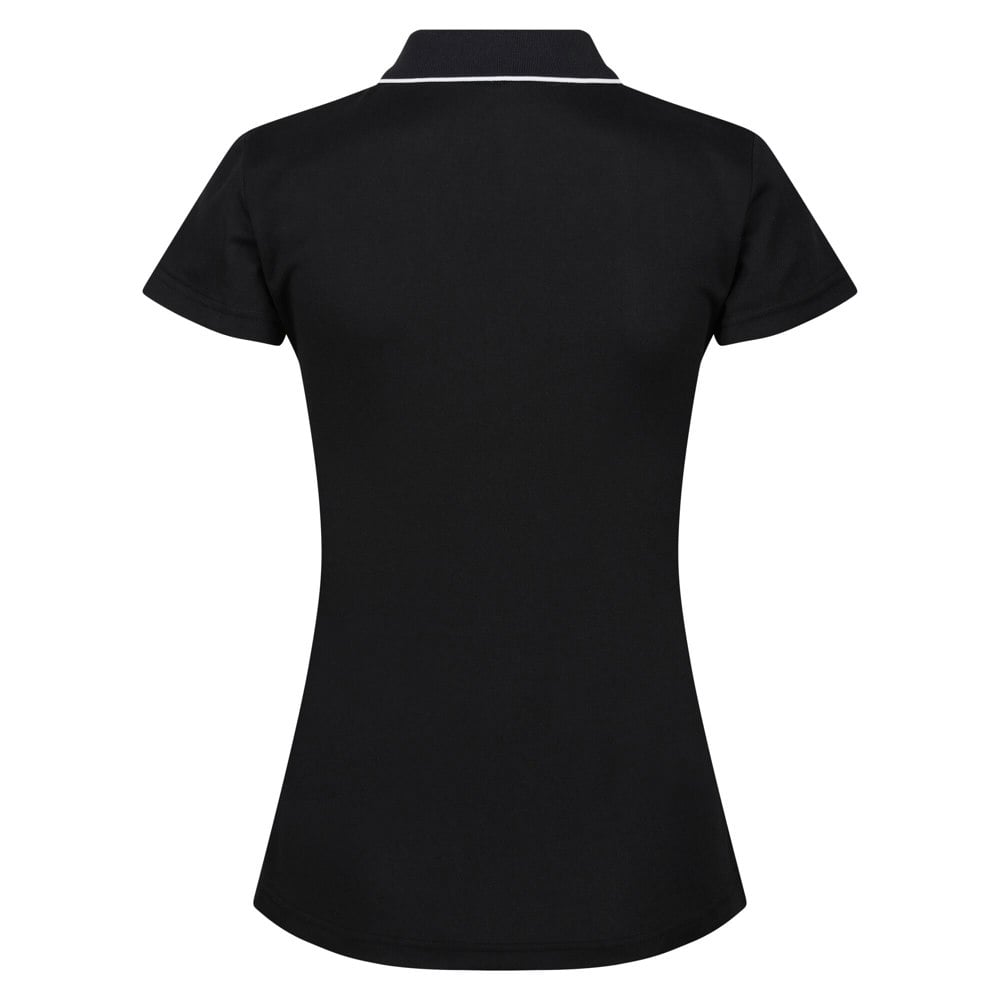 Regatta Womens/Ladies Maverick V Polo Shirt - Black
